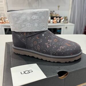 UGG Gray Starry Night Boots